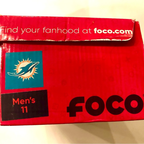 FOCO - Miami Dolphins Low Top Sneakers Digi Camo Tan/Green/Brown/Orange/White 11 - Picture 7 of 13